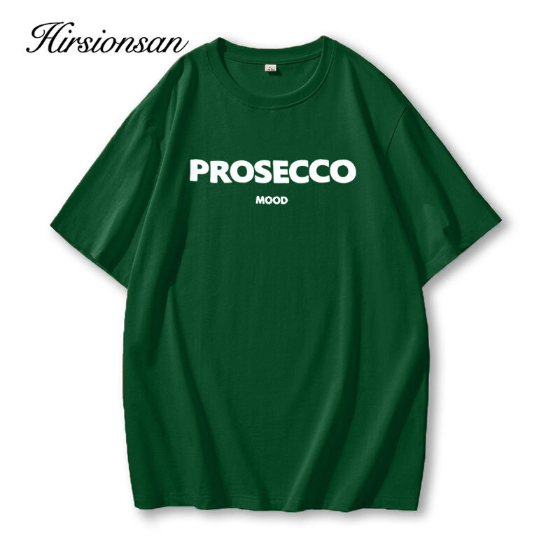 Hirsionsan-T-shirt col rond pour femme, estival et surdimensionné, en coton, avec imprimé graphique, NO COMMENT