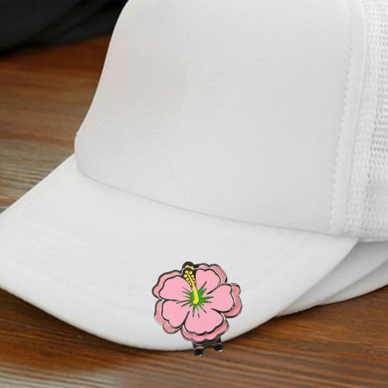 Flower Golf Ball Marker Metal Bright Colors Creative Golf Sports Accessories
