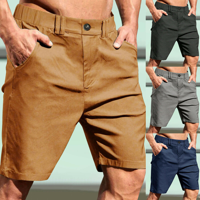 Formelle lässige schnell trocknende Shorts mit großen und großen Herren-Shorts