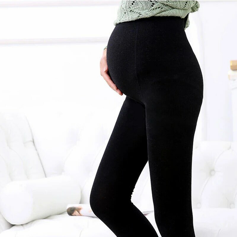 120D mujeres embarazadas calcetines maternidad medias medias sólidas medias pantimedias Y55B