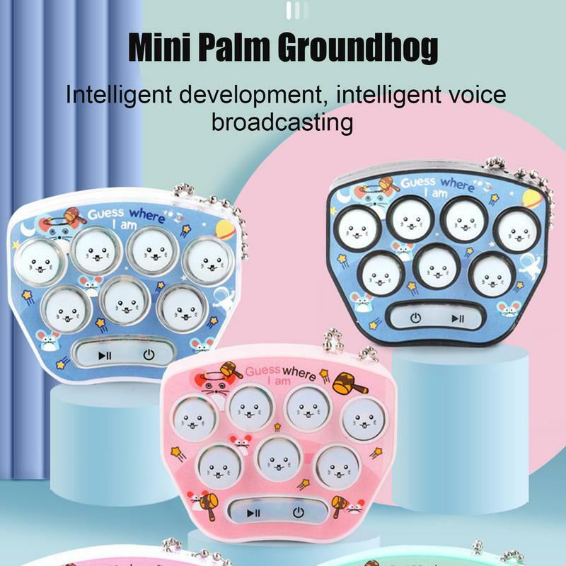 Mini Fidget Whack Palm Sensory Toys, jogo de memória interativo portátil para crianças, adultos, impulsionar habilidades cognitivas, reflexos