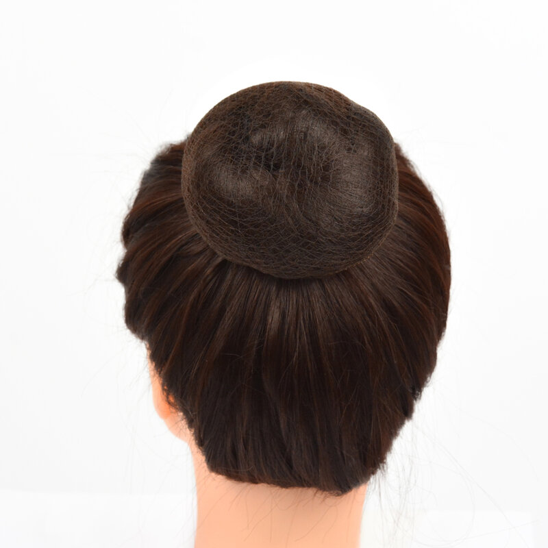 10 Pcs 20 pollici rete invisibile per capelli Bun Net Nylon elastico retine per capelli per le donne accessori per capelli acconciatura