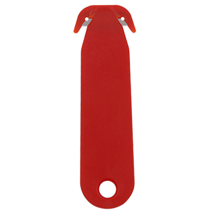 Cortador de papel de Arte de corte de película roja de fácil agarre, brillo portátil, transporte, hoja de acero inoxidable de seguridad roja conveniente