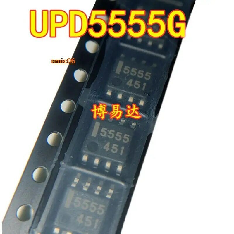 Original stock UPD5555G-E2 UPD5555G UPD5555 5555 SOP8