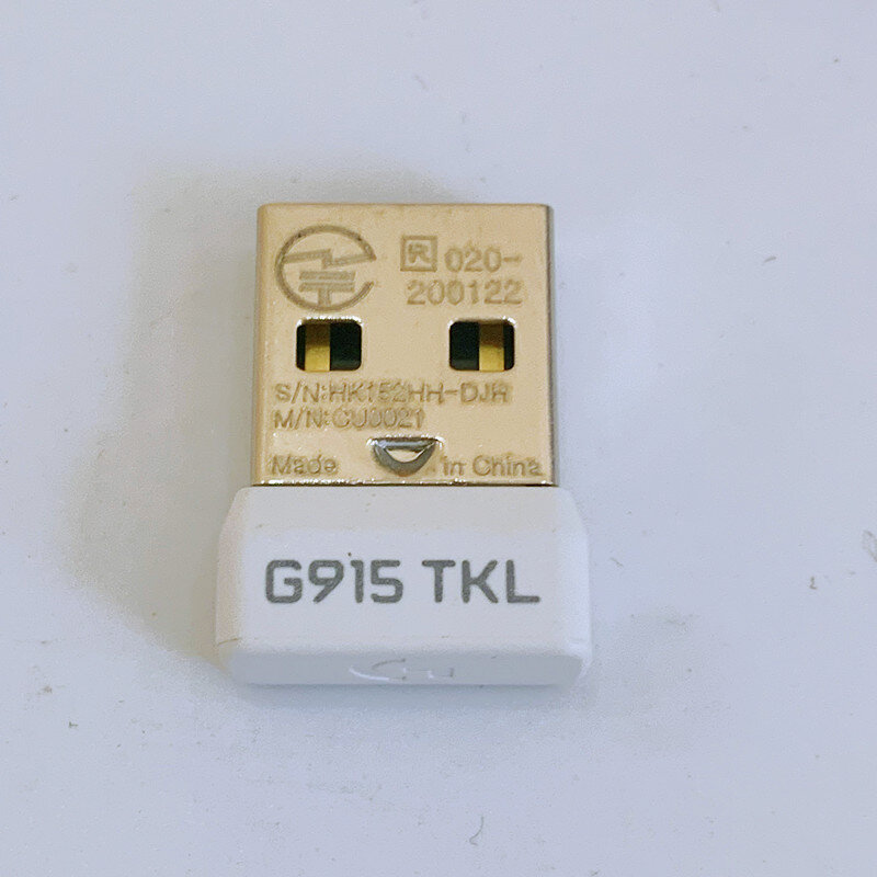 Novo usb dongle sinal mouse receptor adaptador para logitech g913 g915 g913 tkl/g915 tkl teclado de jogos sem fio