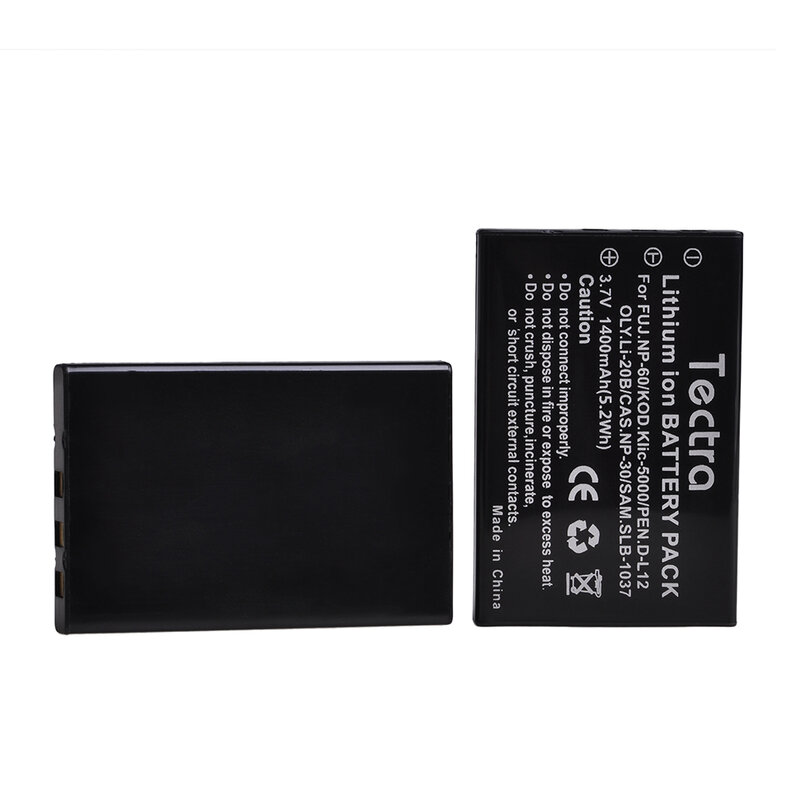 1400mAh NP-60 NP60 batteria + caricatore USB LED per Fujifilm Finepix 50i 601 F401 F401 Zoom F410 F410 Zoom fotocamera