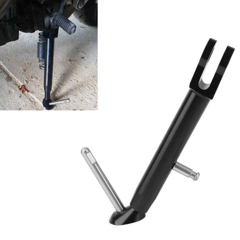 Motorcycle Adjustable Kickstand Foot Side Stand Support For Yamaha MT-07 FZ-07 MT07 FZ07 2013-2020