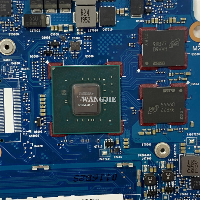 Carte mère pour ordinateur portable HP ZFirefly15 850 G7 d'occasion avec processeur i5-10210U, DDR4 100%