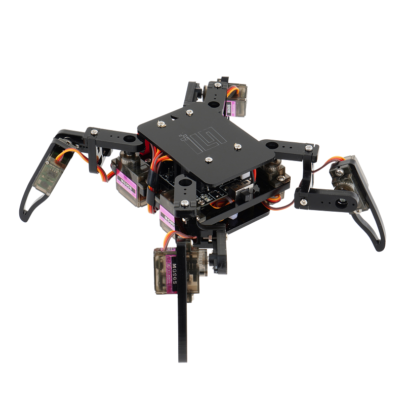 Brinquedo robô científico para arduino, Bionic Quadrupéd Spider Explorer Kit, Multi-função DIY Building Smart Toys