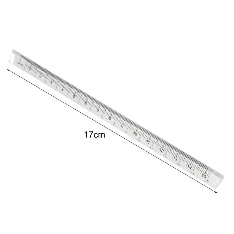 Righello in scala righelli in scala per studenti trasparenti leggero facile da usare utile misurazione accurata righello trasparente