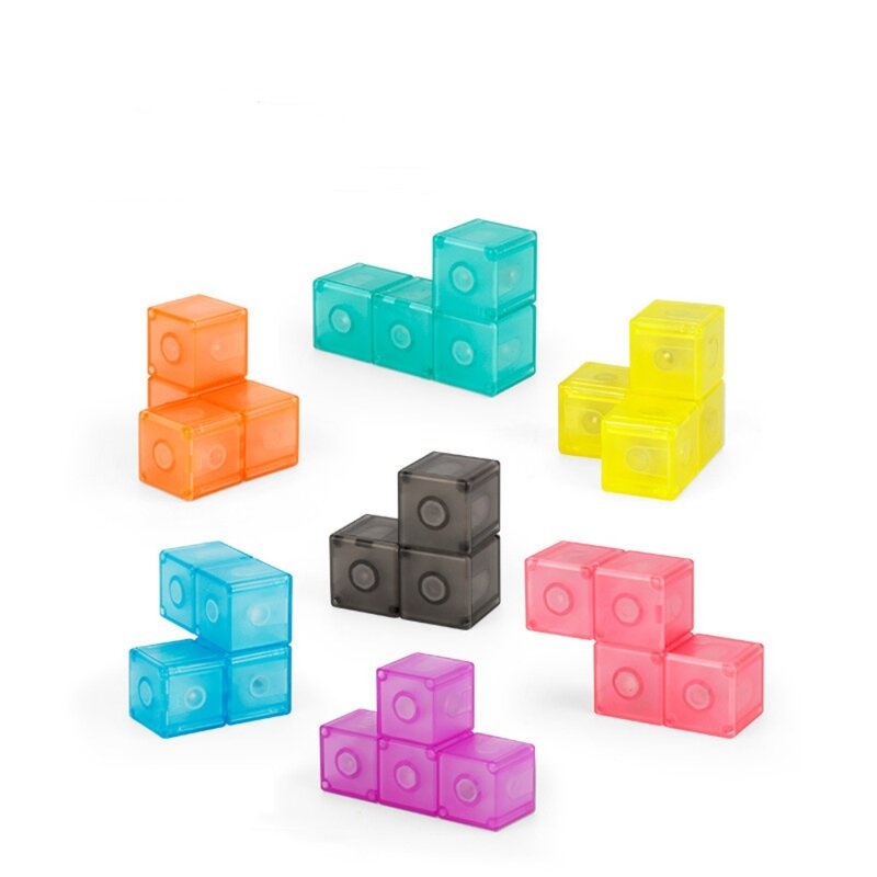 Moyu Meilong Ruban cubo magnetico 3D Twist building blocks Puzzle Cubing Classroom Speed Cube per bambini