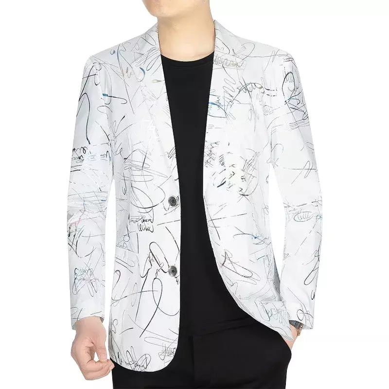 Jaquetas masculinas finas e respiráveis, ternos masculinos de negócios de secagem rápida, casacos masculinos, alta qualidade, verão, novo, 4XL