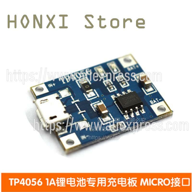 5PCS TP4056 1A special lithium battery charging board mike USB charging modules blunt appliances MICRO interface