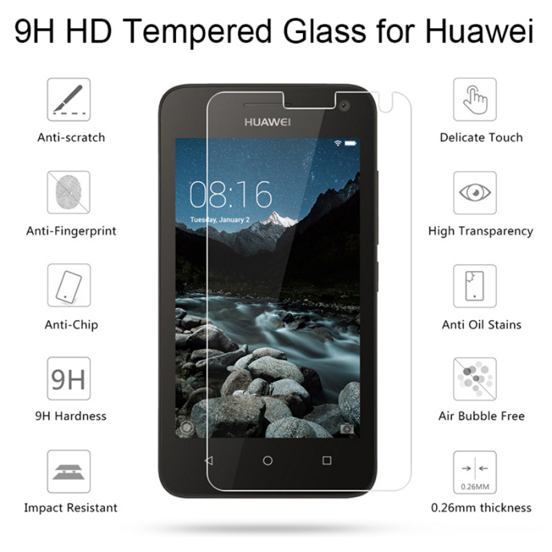 Защитное стекло 9H для Huawei P30 Lite P40 P20 Pro, закаленное стекло для Huawei P8 P9 P10 Lite 2017, защитные пленки для экрана, 3 шт.
