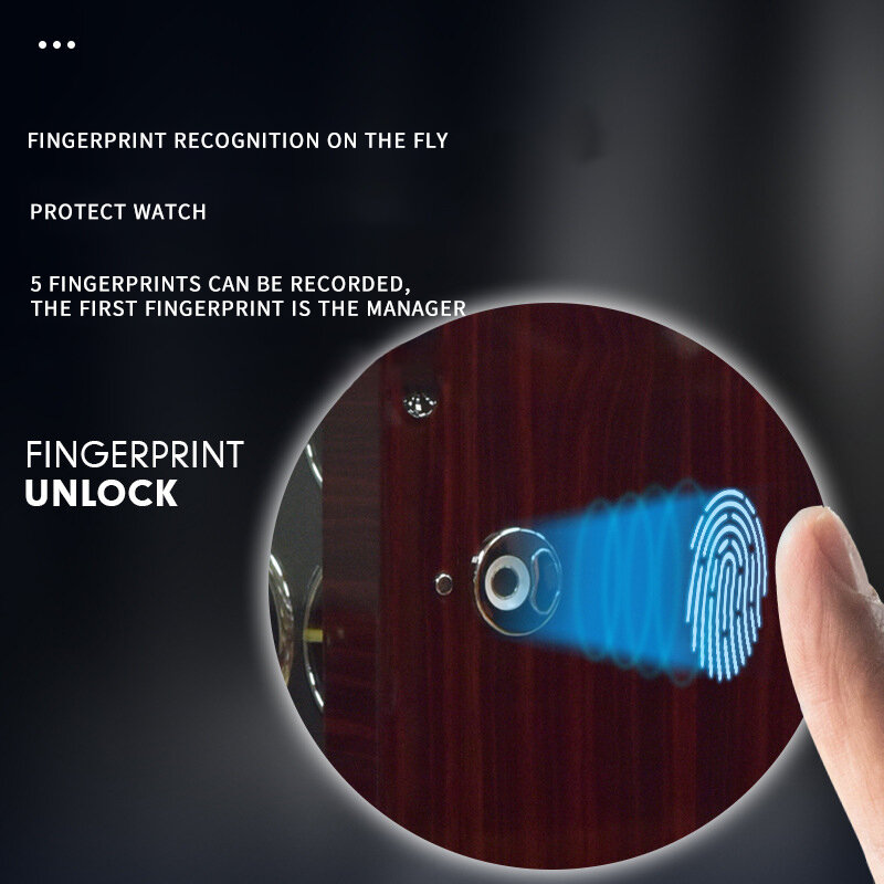 Fingerprint Unlock Watch Winder Marca De Luxo 30 Caixa De Relógio Automático com Tela De Toque LCD Relógios De Madeira De Armazenamento Caixa Segura Caso