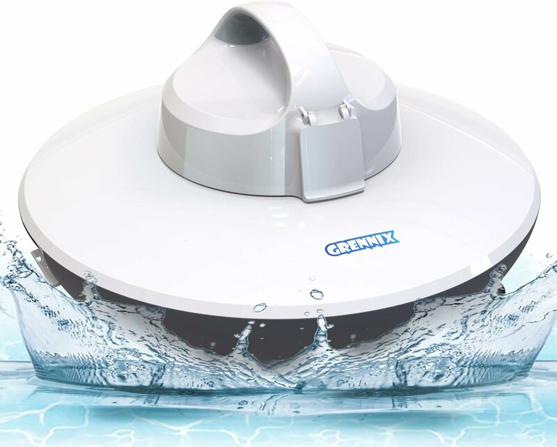 Seauto-Aspirador de piscina sem fio, companheiro de limpeza final para piscinas acima do solo e inground, limpador de água automático