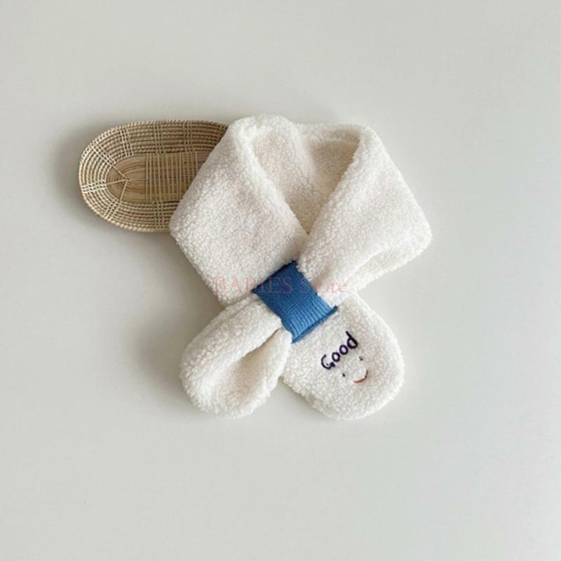 C9GB การ์ตูนเด็กวัยหัดเดินถุงมือฤดูหนาวผ้าพันคอ WARM & Stylish เด็กผ้าพันคอขนสัตว์แกะถุงมือ