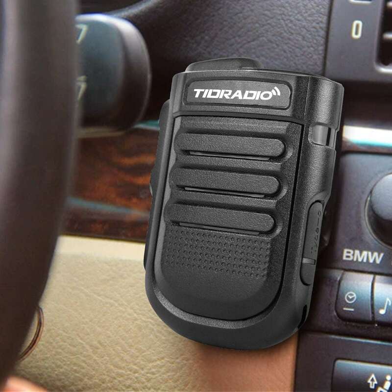 TIDRADIO-Mini radios Walperforated Talkie sans fil, microphone PTT sans fil, Bluetooth, iPhone et téléphone Android, application Zello