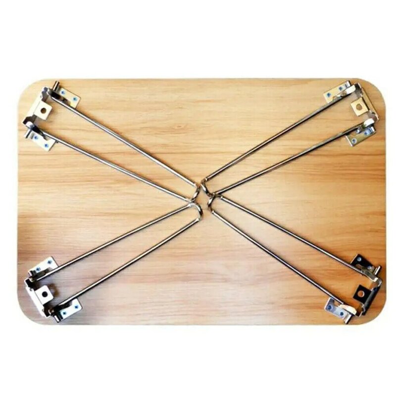 Pernas de mesa de ferro sólido com hairpin dobrável, mesa resistente, mesa de café, 28,5 in, 4 PCs