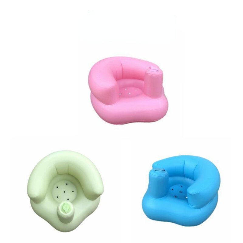 Silla educativa inflable para bebé, asiento de bebé portátil y plegable, silla de comedor BB, sofá pequeño