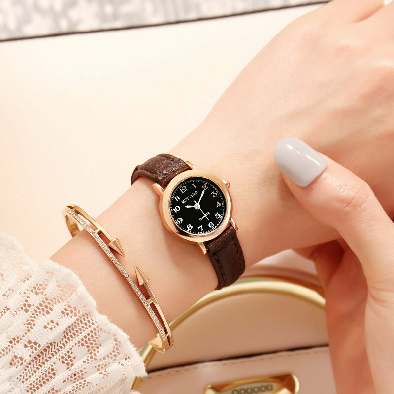 YIAKZE Fashion Ladies Quartz Wristwatches Waterproof  Wrist Watches Luminous Chronograph Casual LED Display Digital Watch