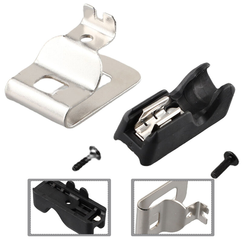 Support de clip d'embout de crochet de ceinture durable, facile à installer, Max DCD771, haute qualité, 2 pièces, N131745, N268241, DCDanalystes, DCD980, DCD985