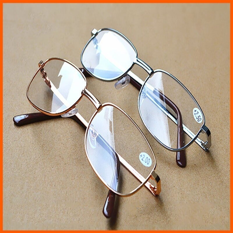 2021Reading Glasses Men Ultralight Clear Lens Magnifier EyeGlasses Portable Gift for Parents Anti fatigue Presbyopic Eyewear