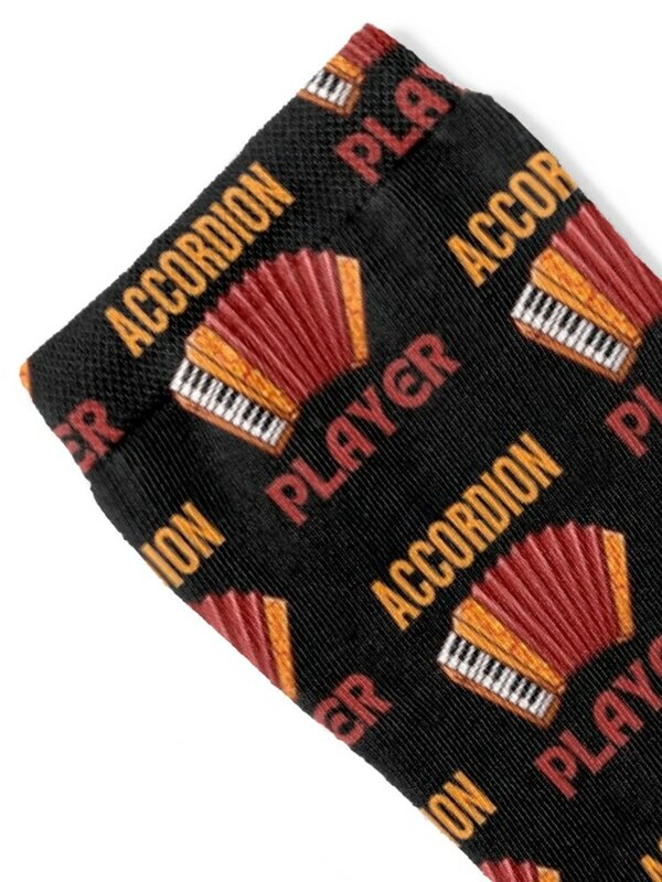 Chaussettes de Joueur Accordéon avec Imprimé pour Homme et Femme, Accessoire de Styliste pour Escalade et Course à Pied