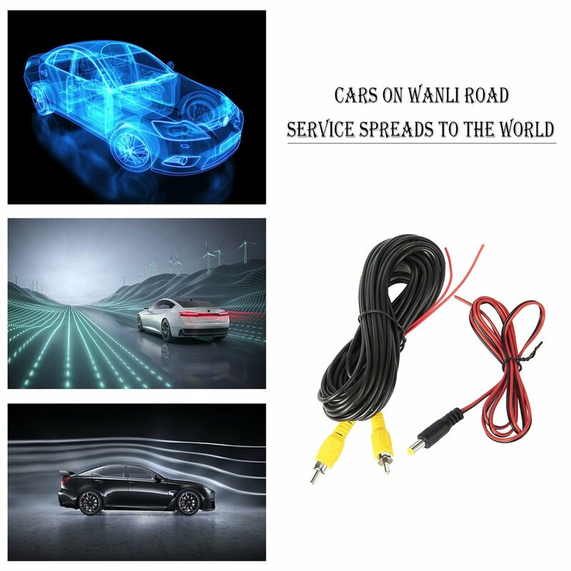 6m Extension Line Video Power Supply Integrated Line Cable Video Power Supply Integrated Line With Power Cable