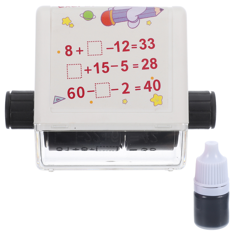 Addition and Subtraction Teaching Stamp Rollers Lovely Math Digital Learning Number Scroll Pp Teacher Stamps Child