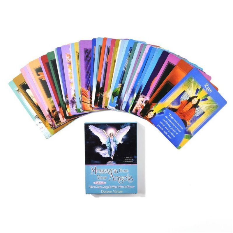 44pcs Oracle Cards Messages From Your Angels: What Your Angels Want You to Know 11*6.5cm