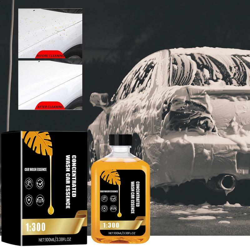 Carnauba Car Wash And Wax 100ml Foaming Shine Restoration Cleaning Agent Car Exterior Accessories Car Care For Body Wheels