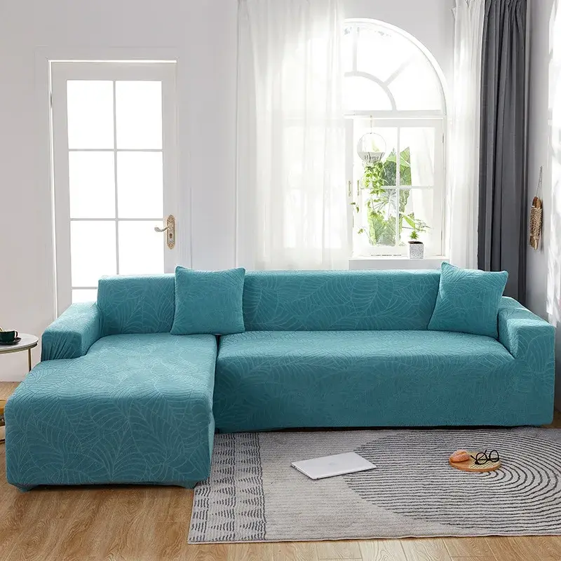 Universal Elastic malha Jacquard sofá capa, poeira mancha e sofá impermeável capa, All-Inclusive