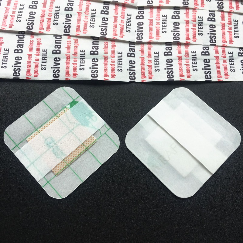 10Pcs/ Transparent Curitas Adhesive Plaster Bandage Waterproof Patch Wound Strips Band Aid for Baby Children Utensils Care Tools