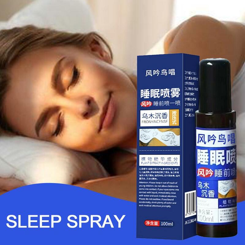 Deep Sleep Linen Pillow Spray, Relaxante, Aromaterapia, Room Refresher, Lençóis, cama, Natural Calming, Mist, S, M4E8