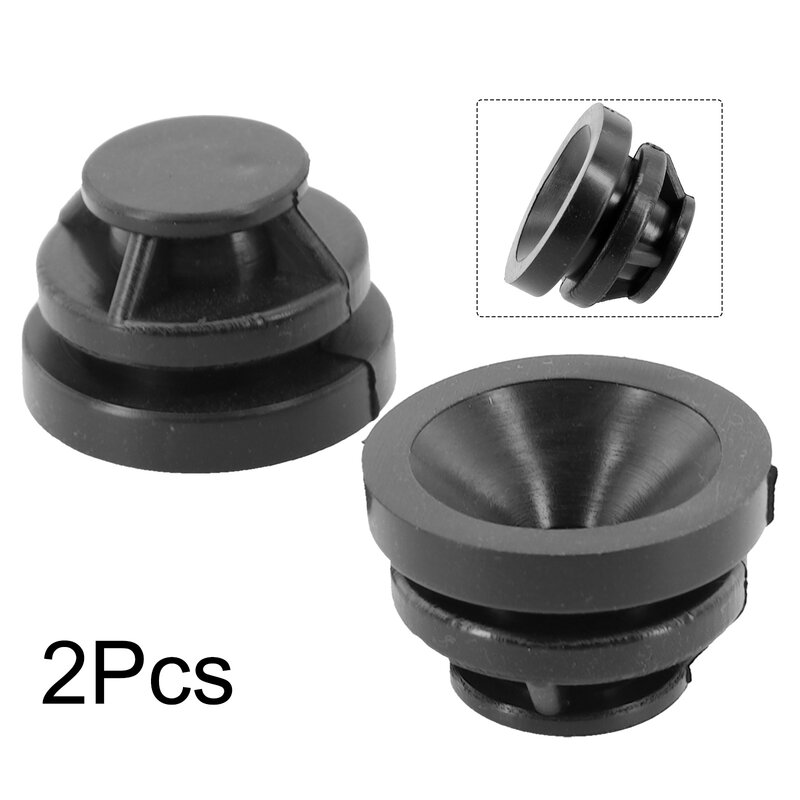 Auto Car Engine Cover Mounts Car Accessories 2 PCS Black Car Engine Cover Rubber Mount P30110238 Rubber None New