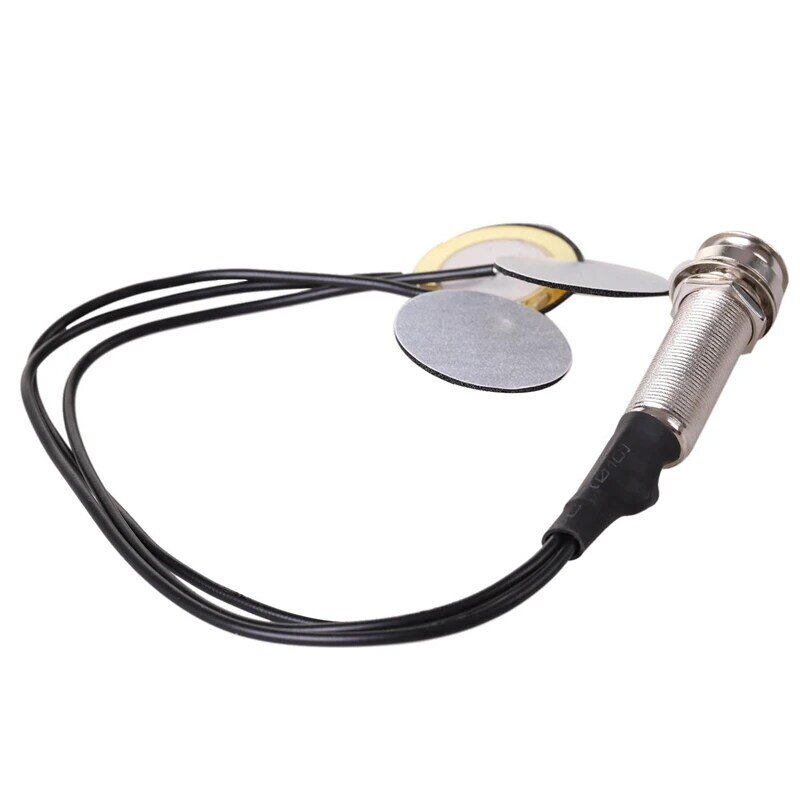 Przetworniki 5X piezoelektryczny mikrofon kontaktowy 3 z gniazdem nóżka do kalimby