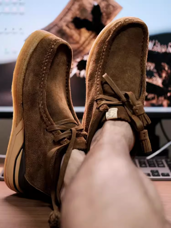 VISVIM thick-soled BEUYS retro heightening shoes and boots