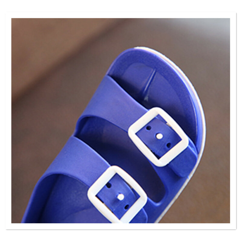 Летняя обувь для мальчиков британские стандартные детские сандалии детские Нескользящие сандалии 2018 детские пластиковые сандалии