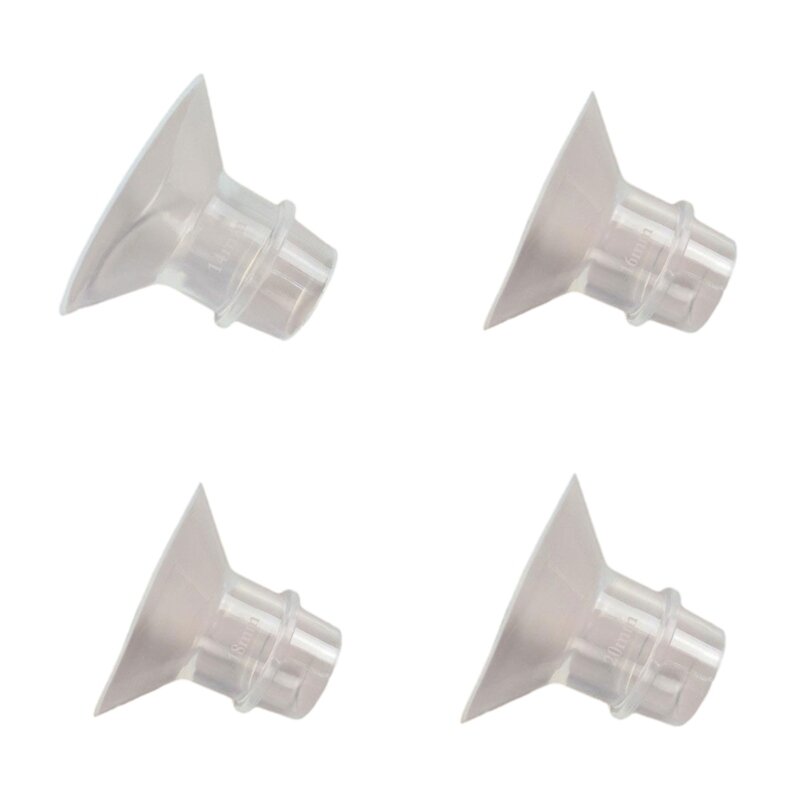 Adaptador flange silicone com fixação flange conveniente adequado para fluxo leite melhorado