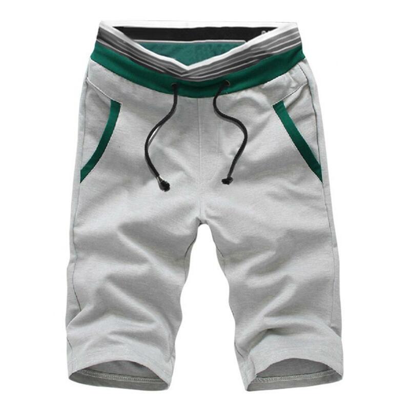 Calções masculinos mais tamanho moda verão praia shorts colorido cordão calças curtas para praia 2022 venda quente ш