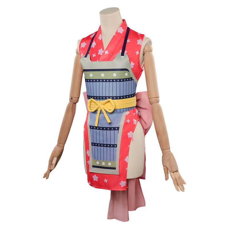 Costume Kimono de Cosplay Nami pour Femme et Fille, Tenue de Carnaval, d'Halloween