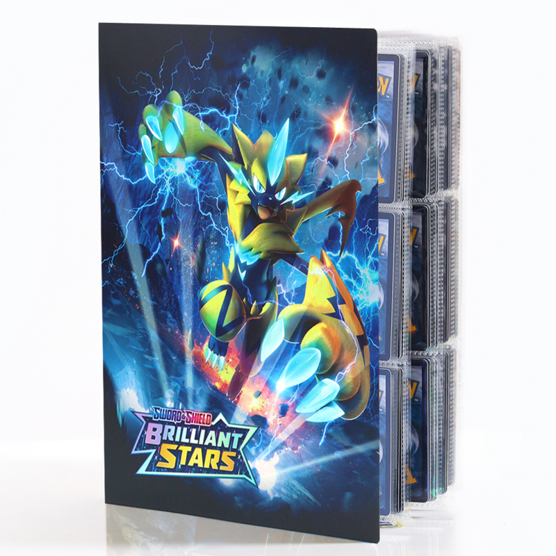 Album Pokemon Baru 540 Buah 9 Koleksi Kartu Saku Folder Notebook Permainan Anime Map Pikachu Charizard Binder Holder Hadiah Mainan Anak