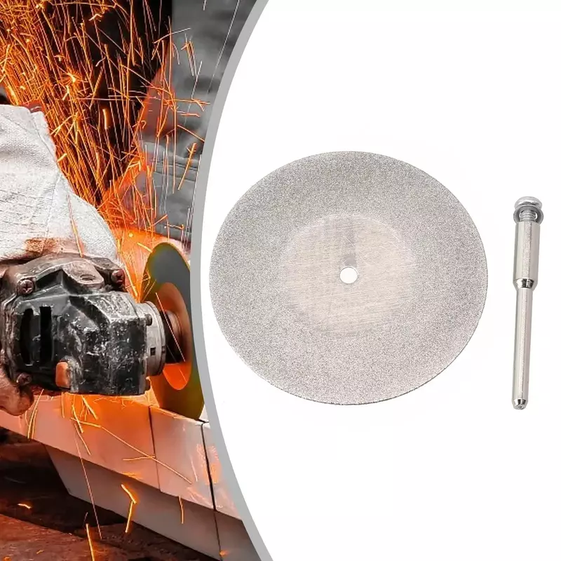 Cutting Wheel Blade Grinding Disc Kits Rotary Tool Wood Workshop Accessories Gem Jade Metal 2pcs 40/50/60mm Metal