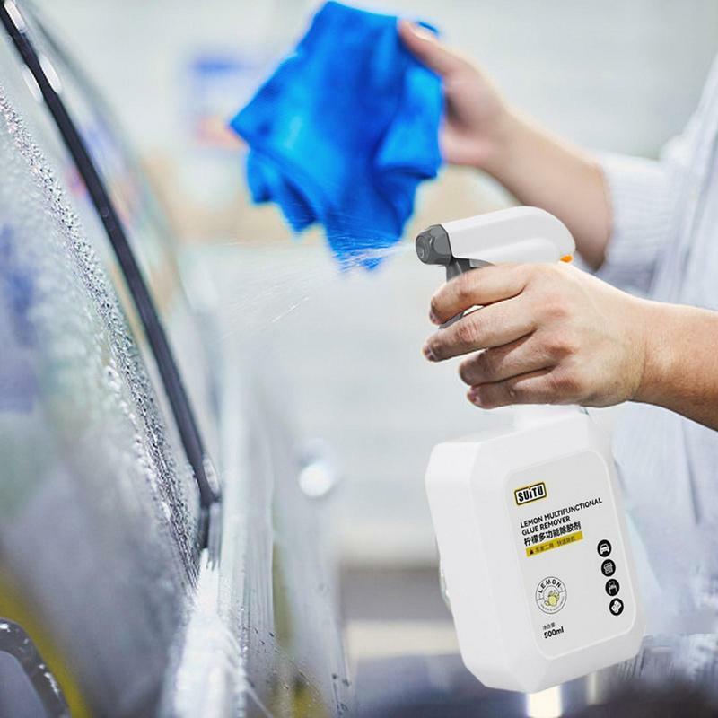 Środek do usuwania kleju Spray 17 uncji klej do szkła środek do usuwania kleju bezpieczny bez śladu okno samochodu usuwania kleju naklejki urządzenia do oczyszczania kleju do kleju do tapet