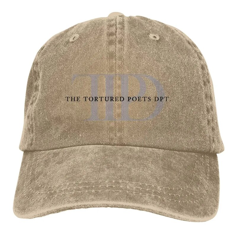 Torturowany departament poetów TTPD czapki baseballowe Merch klasyczna, postresowana bawełniana czapka regulowane czapki