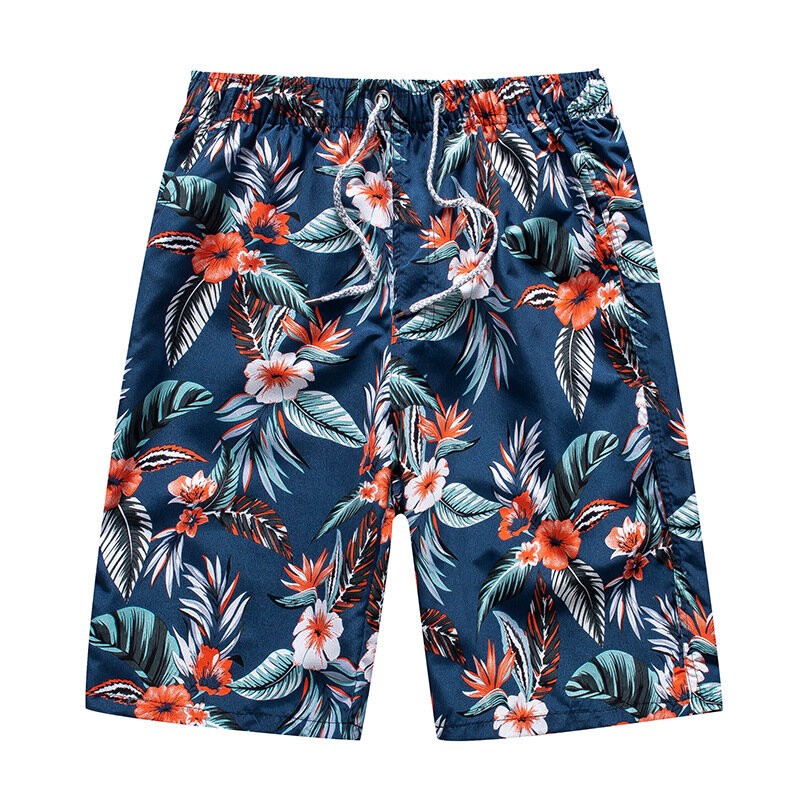 Outdoor quick-drying beach pants men's summer swimming big shorts men's medium pants
