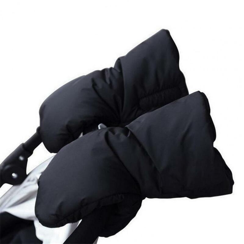 Guanti caldi 1 paio comodi guanti da manubrio da esterno per passeggino universale antiscivolo per donna