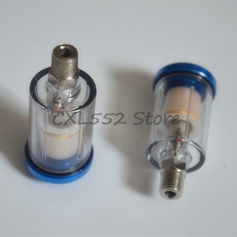 1Pc 1/4"Thread Single Grid Spray Filter Oil Water Separator Pneumatic Tool Water Filter