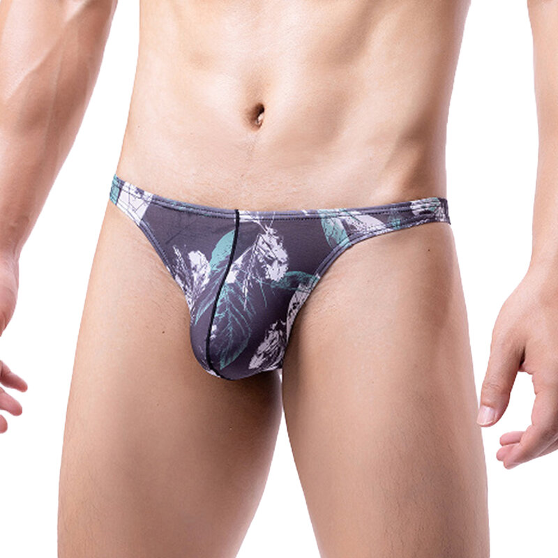 Sexy Men's Thong Underwear Lingerie Pouch G-string T-Back Jockstrap Mesh See-through Sensual Seductive Bikini Mansexy Swimwear